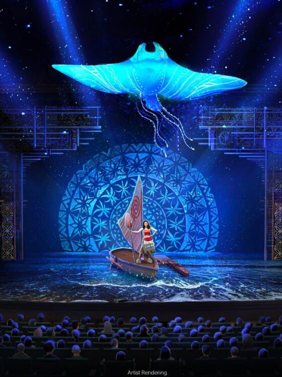 First Look of New Moana Stage Show on the Disney Treasure