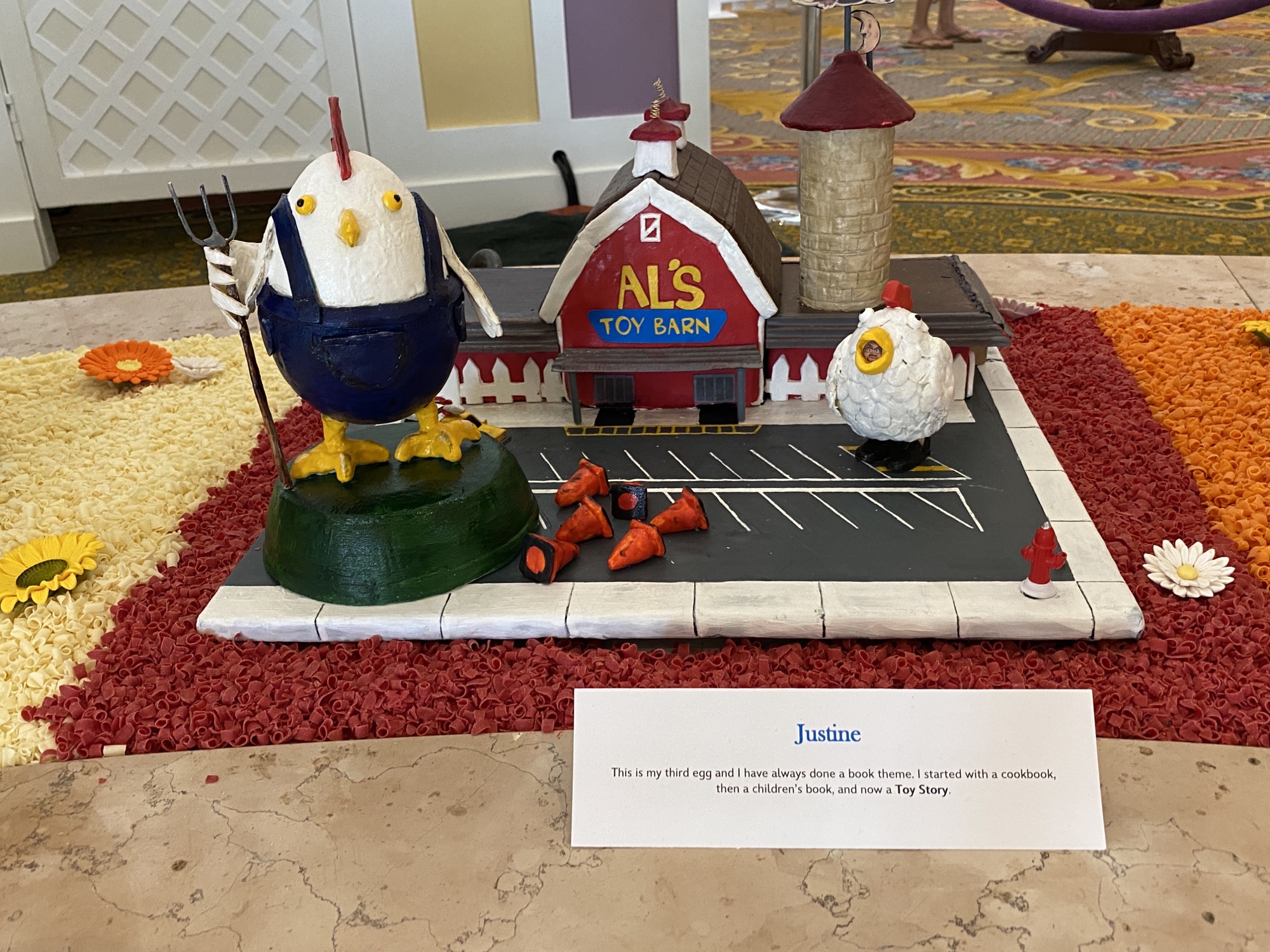 Disney’s Grand Floridian Resort Easter Egg Display 2024
