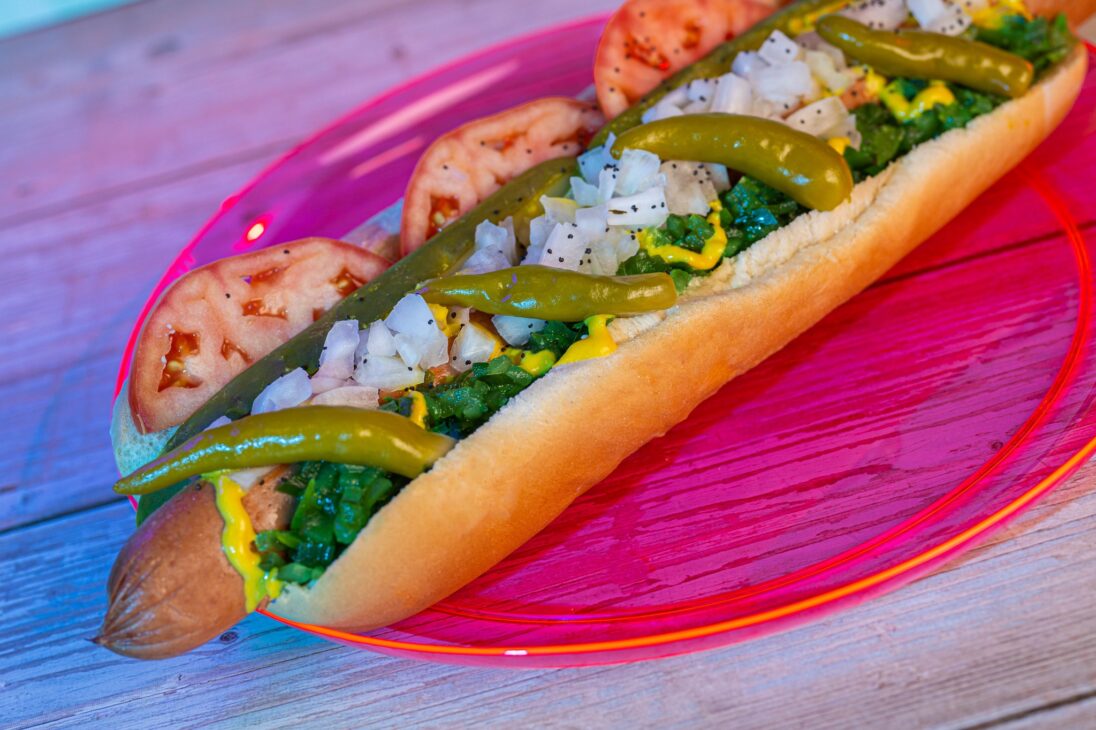 Foot-long Loaded Hot Dog | Disney H2O Glow After Hours