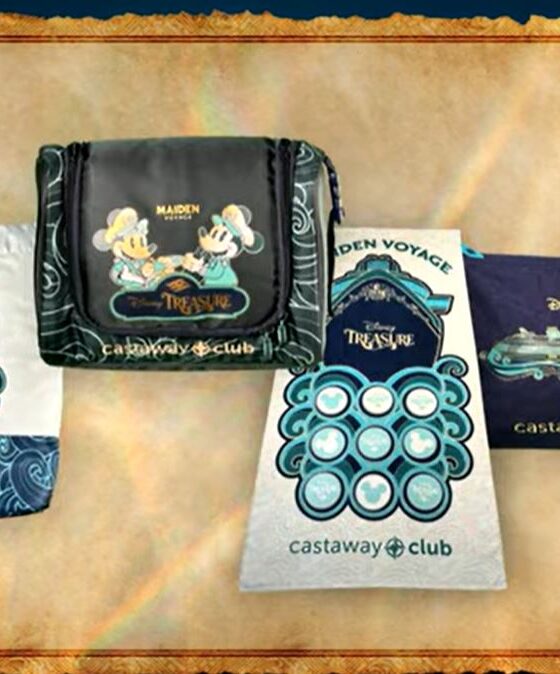 Disney Shares Preview of Castaway Club Swag When Sailing the Disney Treasure