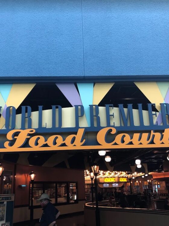 World Premiere Food Court at Disney’s All-Star Movies Resort to Close for Refurbishment