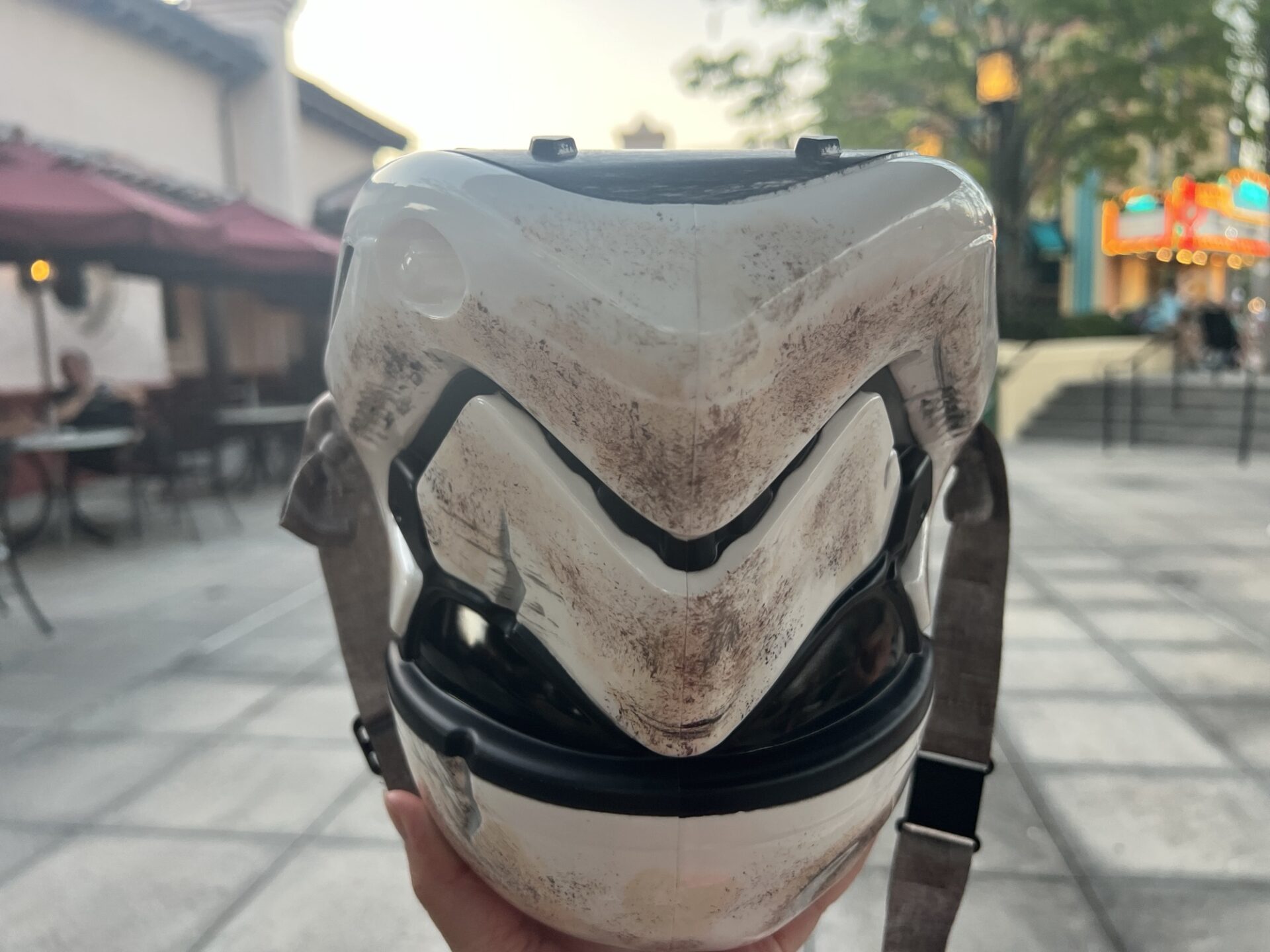 Salvaged Stormtrooper Popcorn Bucket Available at Walt Disney World