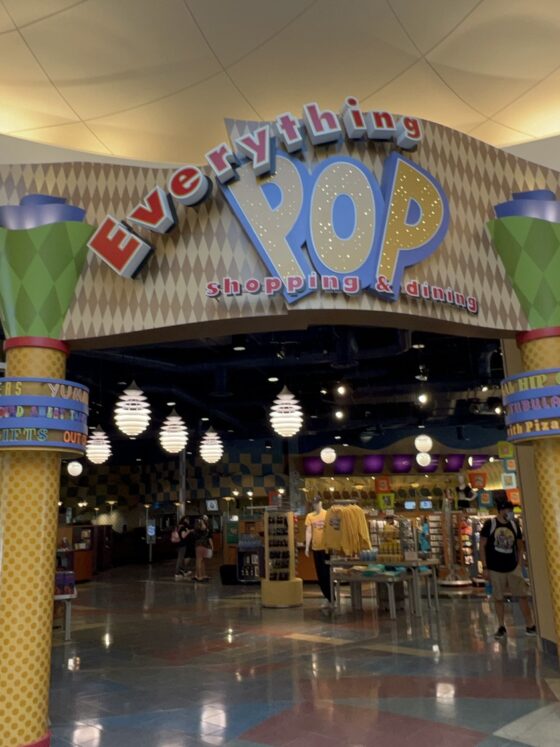 Disney’s Pop Century Food Court Reopened After Temporary Refurbishment