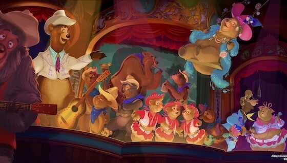 Meet the Bears at the Country Bear Musical Jamboree