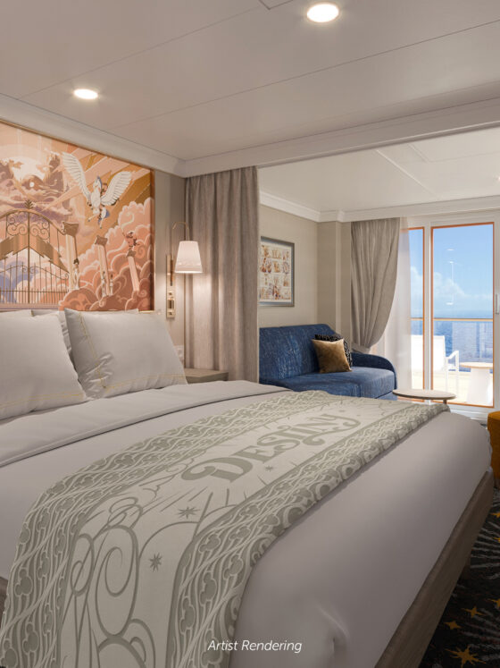 Explore the Staterooms on the Disney Destiny