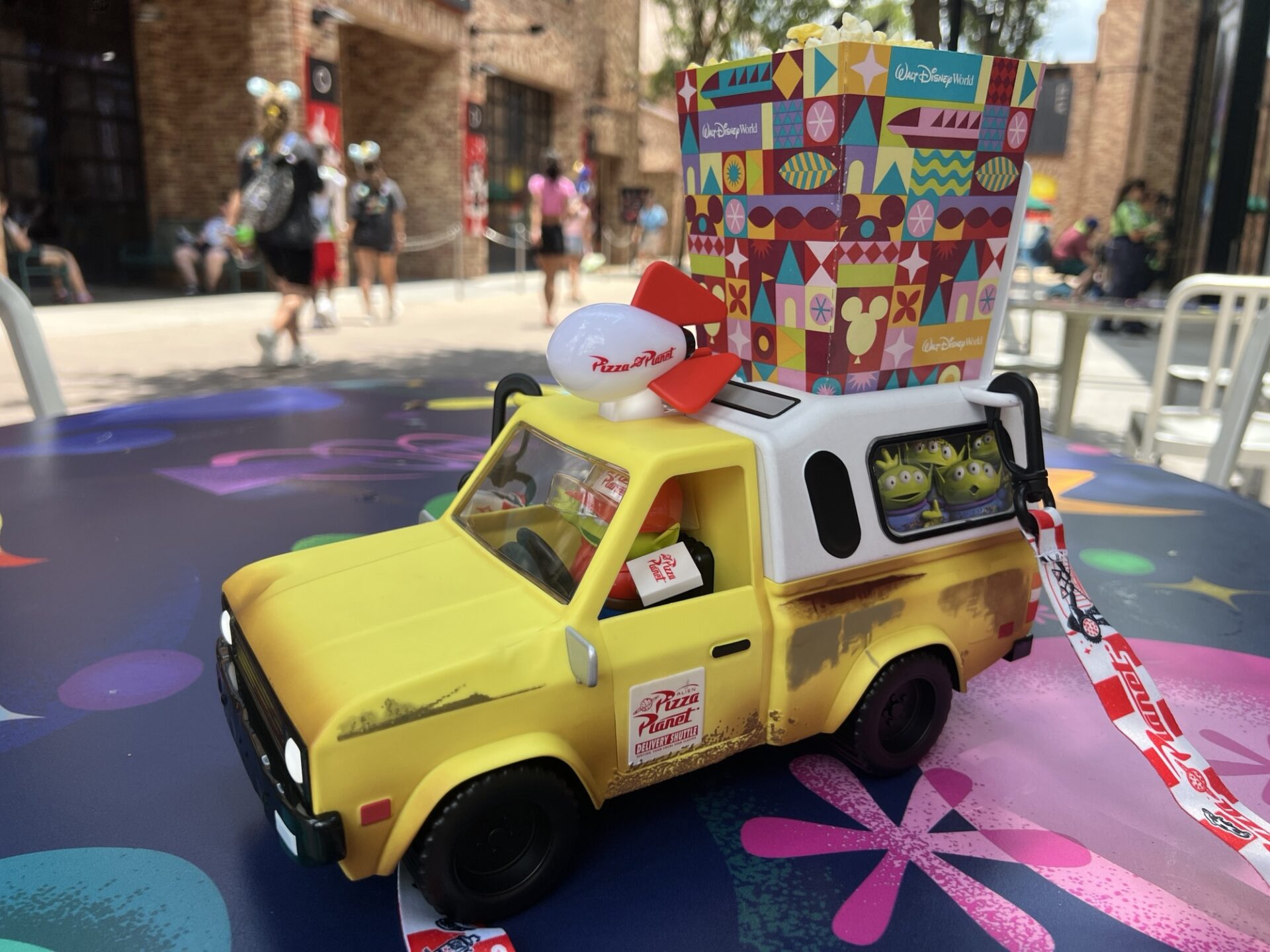 The Pizza Planet Truck Popcorn Bucket Wows at Disney’s Hollywood Studios