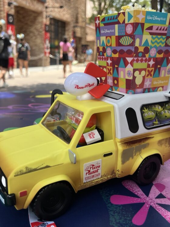 The Pizza Planet Truck Popcorn Bucket Wows at Disney’s Hollywood Studios