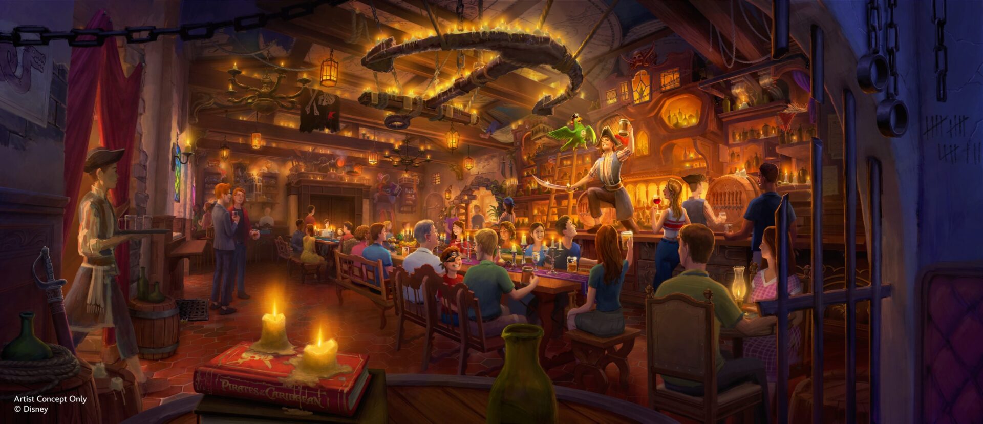 Updated details about Pirates of the Caribbean Lounge Coming to Magic Kingdom