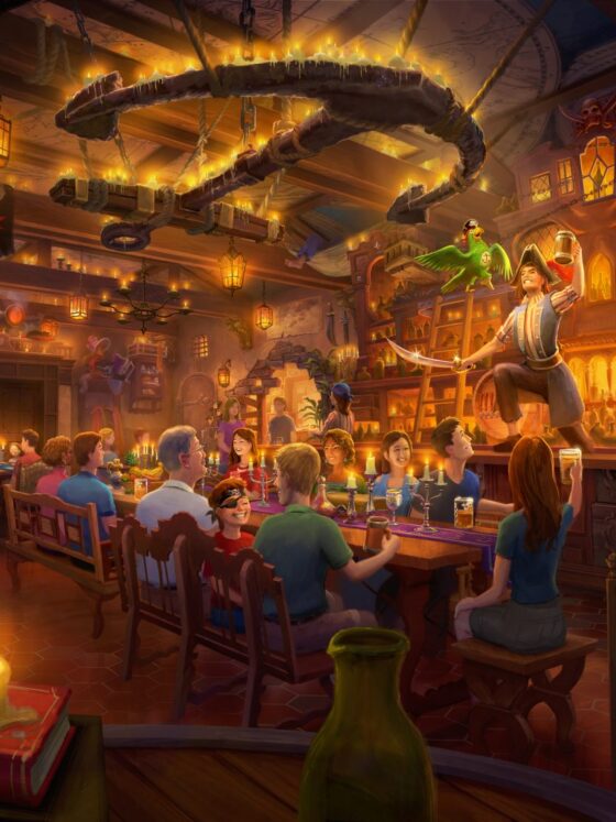 Updated details about Pirates of the Caribbean Lounge Coming to Magic Kingdom