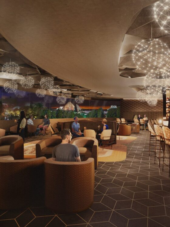 Spaceship Earth Lounge Opening 2025