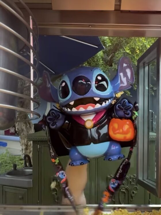 Vampire Stitch Popcorn Bucket Now at Disneyland