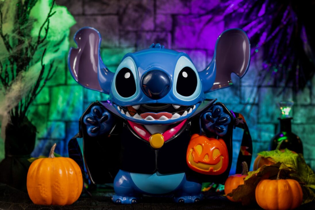 Halloween Stitch Vampire Popcorn Bucket