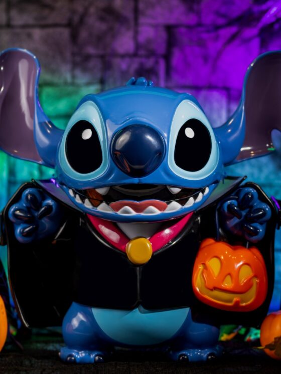 Halloween Stitch Vampire Popcorn Bucket Coming to Walt Disney World