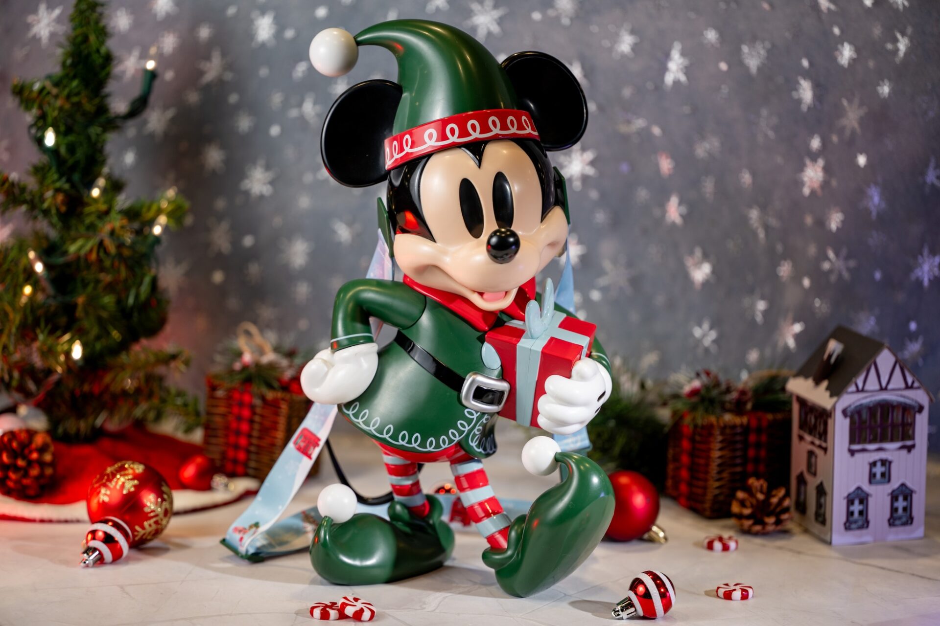 Mickey Elf Popcorn Bucket Available at Magic Kingdom