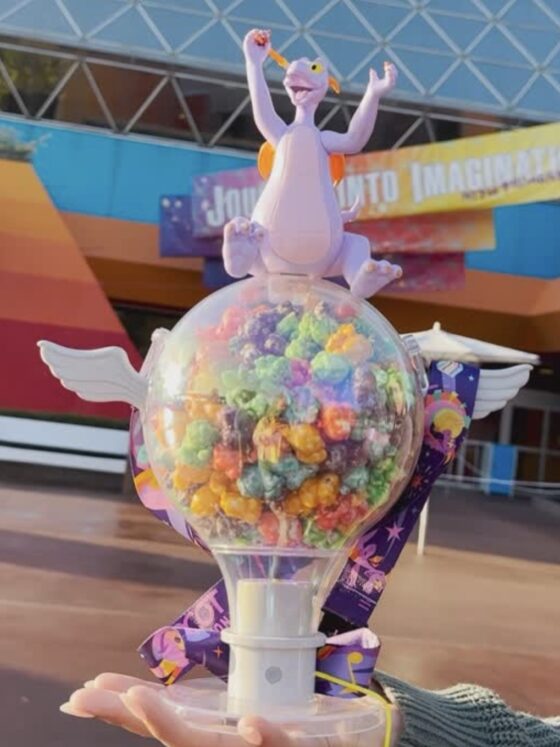 New Figment Popcorn Bucket Coming for EPCOT Festival of the Arts