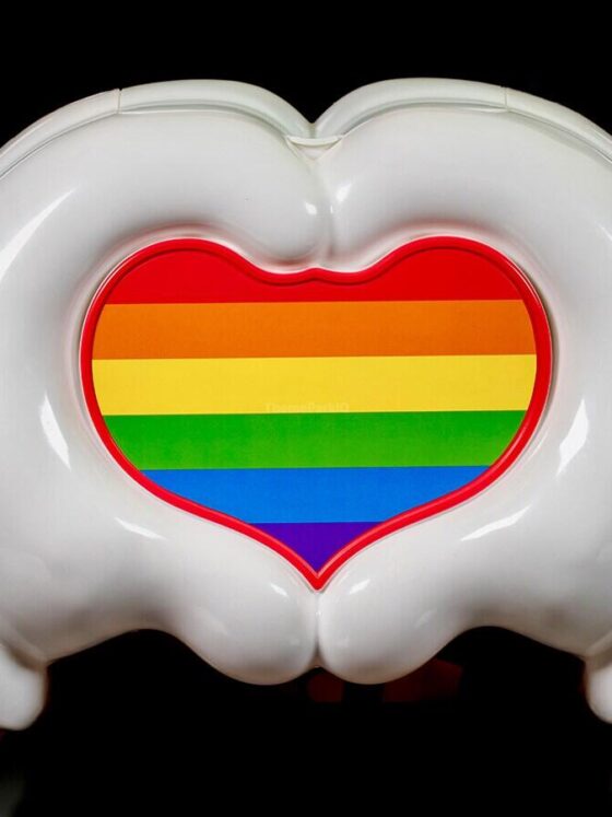 Pride Mickey Mouse Hands Popcorn Bucket Available at Disneyland