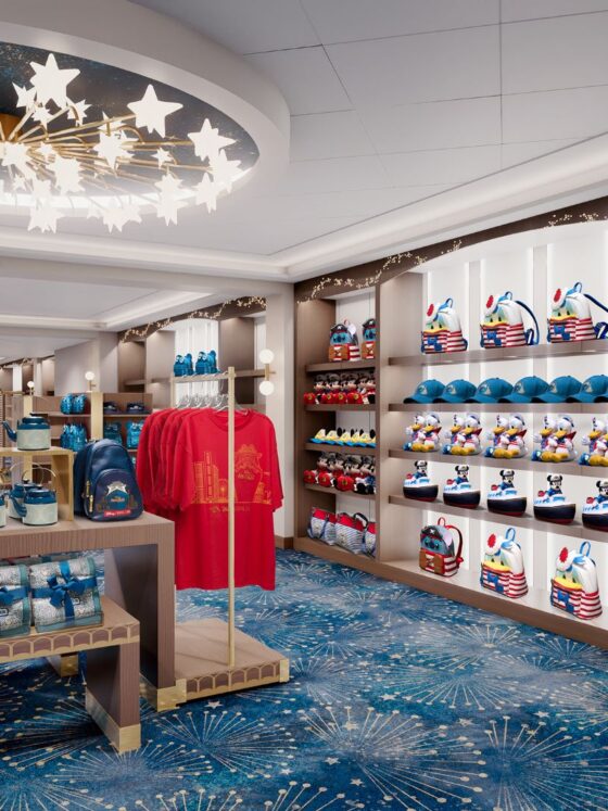 All the Shopping Locations Onboard the Disney Adventure