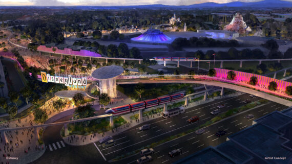 All-New Parking Structure and Transportation Hub Coming to Disneyland Resort