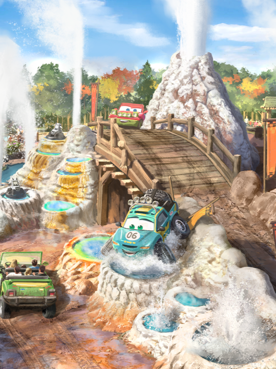 Piston Peak National Park: New Cars-Themed Land Coming to Magic Kingdom
