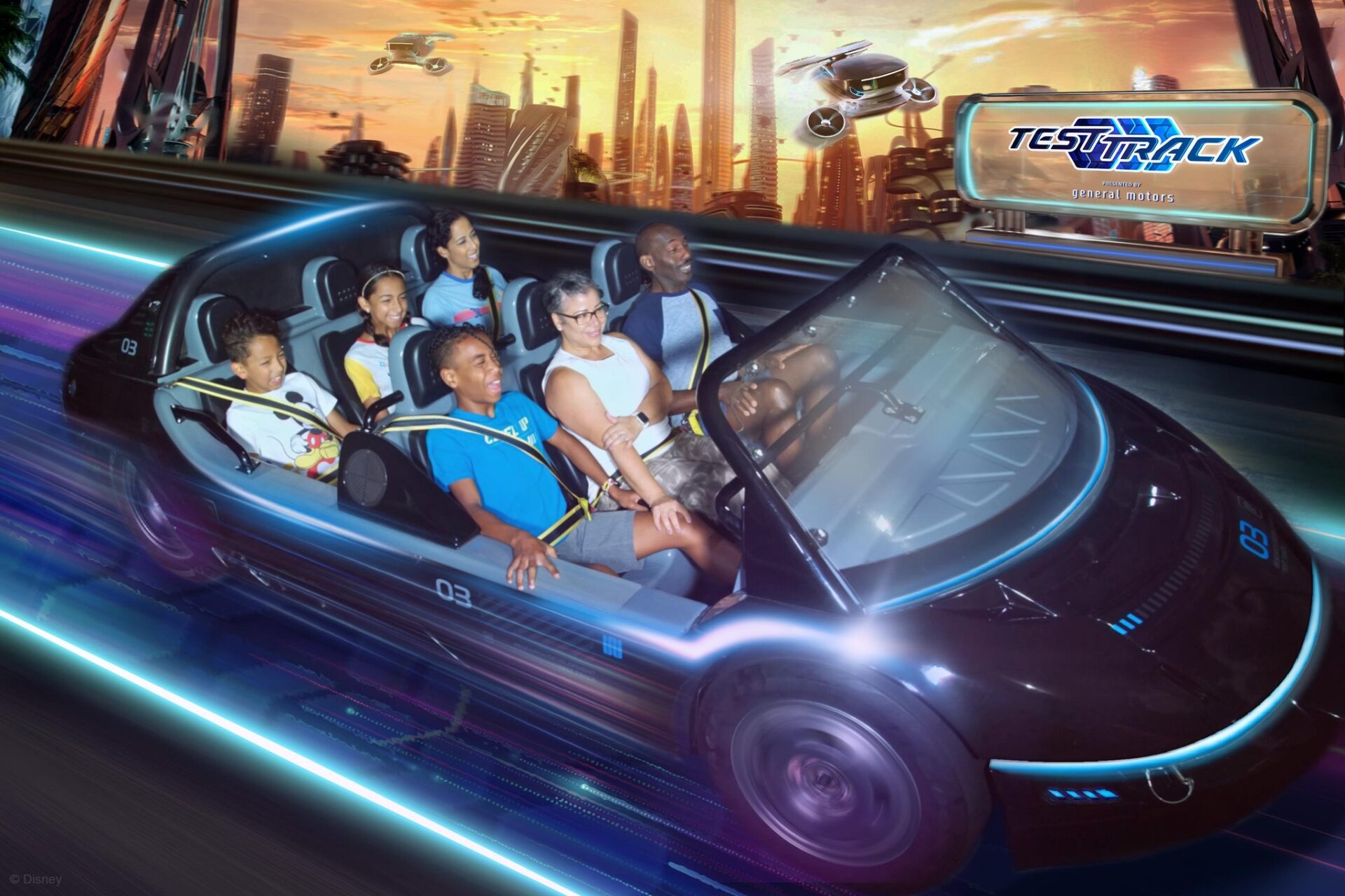 New Test Track PhotoPass On-Ride Photo Revealed