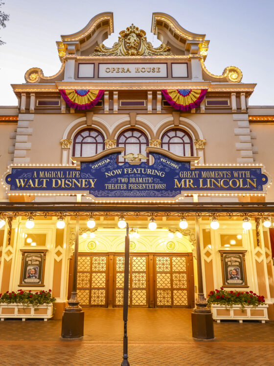 Walt Disney – A Magical Life Signage Debuts