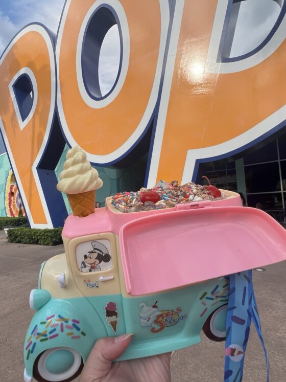 Mickey’s Ice Cream Truck Sundae Bucket: Disney Dining Review