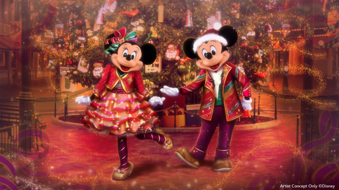 Christmas Looks for Mickey and Minnie