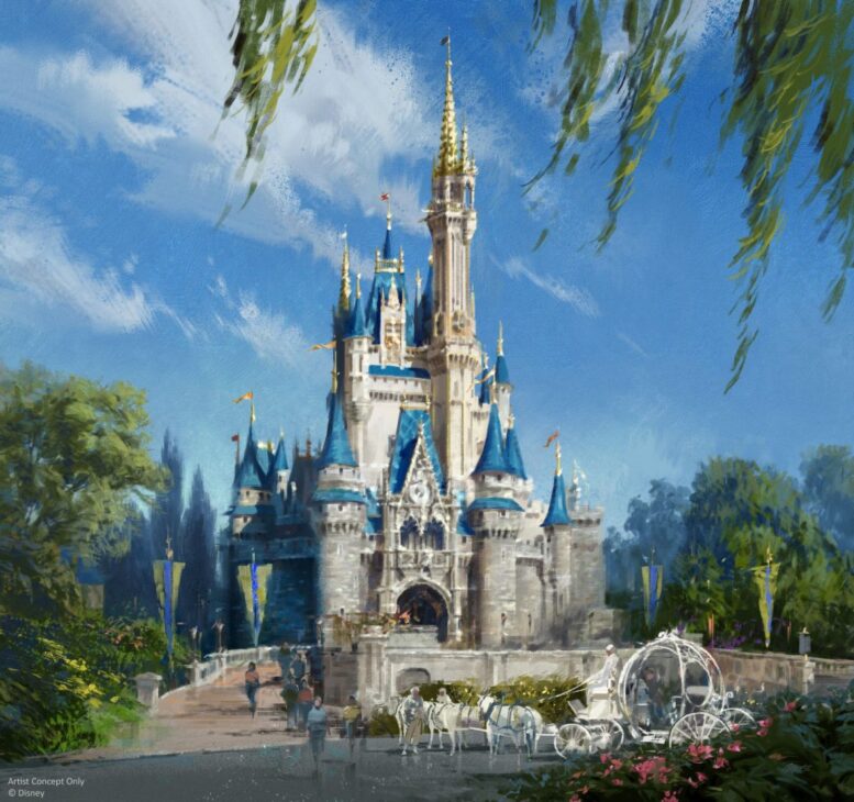 Updated Cinderella Castle