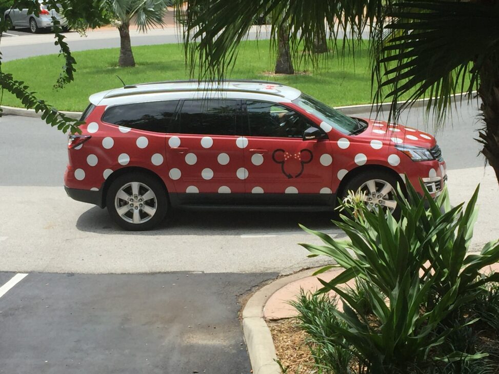 Disney Minnie Van Airport Service for Deluxe Resort Guests