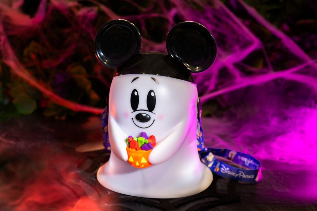Halloween Popcorn Buckets at Walt Disney World 2025 - Mickey Mouse Ghost Bucket