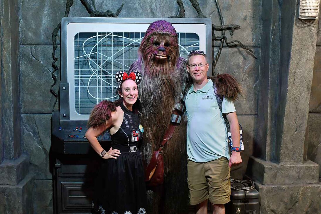 Chewbacca character meet at Disney's Hollywood Studios