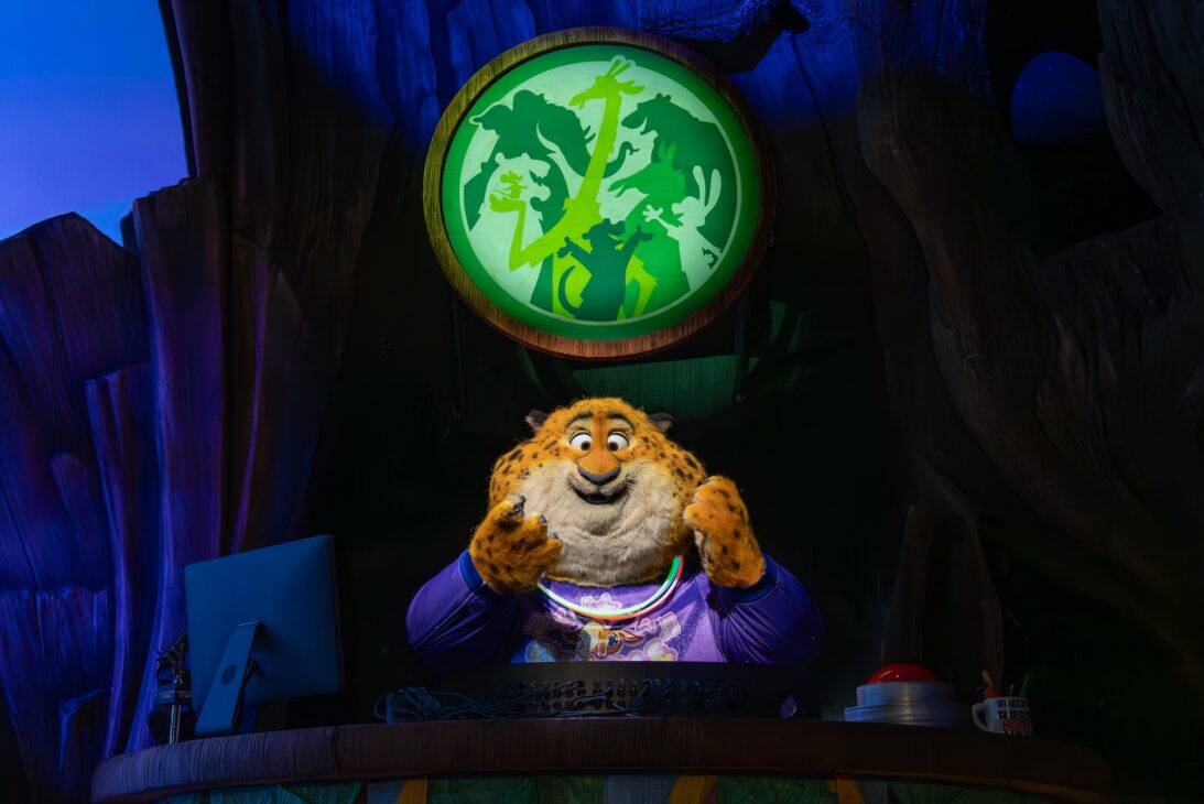 Clawhauser Audio-Animatronic Zootopia Better Zoogether Disney’s Animal Kingdom