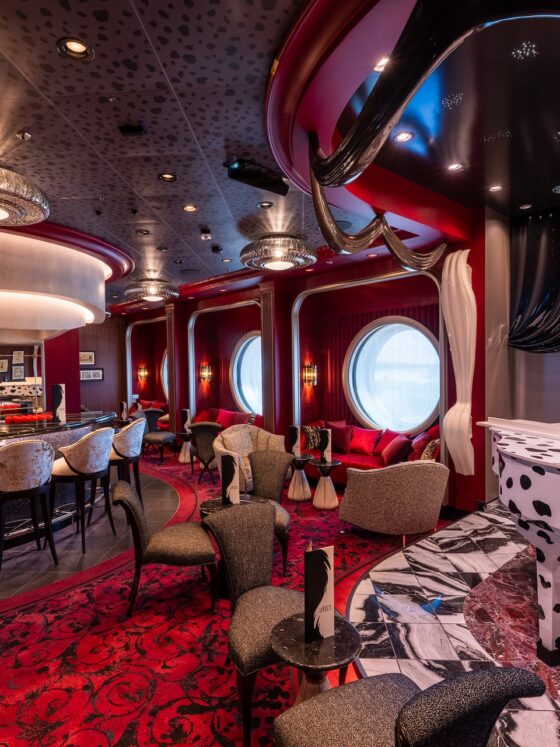 Step Inside De Vil’s: Adults-Only Piano Lounge on the Disney Destiny