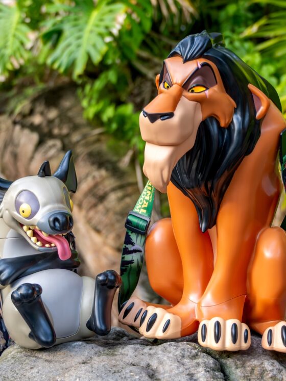 New The Lion King Scar Popcorn Bucket and Ed Hyena Sipper Now at Disney’s Animal Kingdom