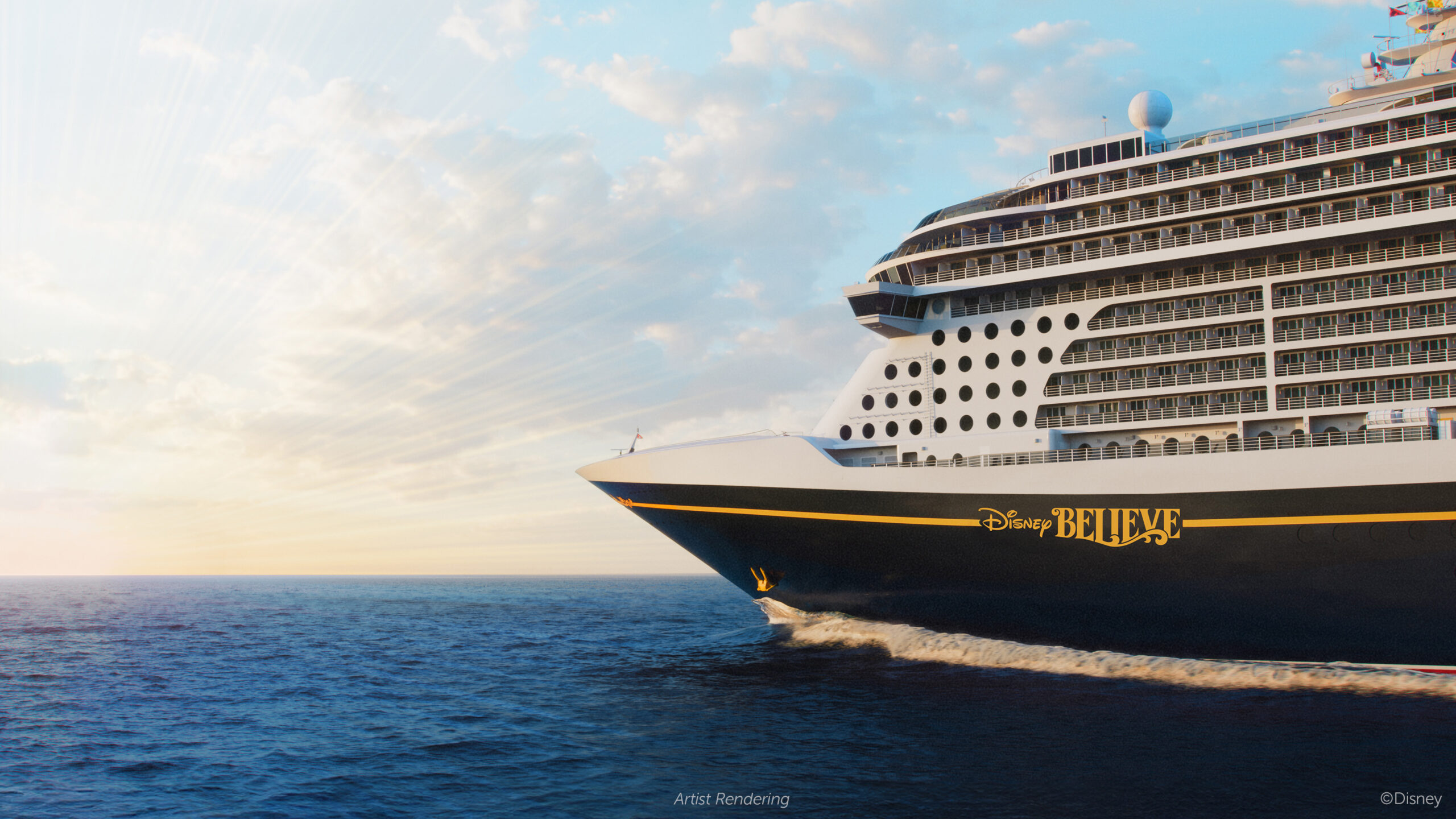 Disney Believe Announced: New Disney Cruise Line Ship Debuting in 2027