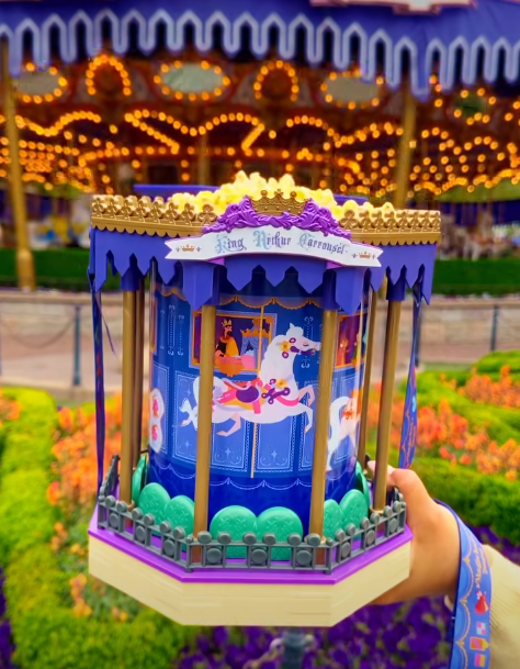 King Arthur's Regal Carousel Popcorn Bucket