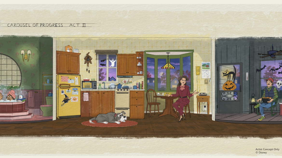 1980s Carousel of Progress Scene