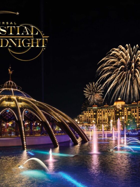 Universal Celestial Goodnight Debuts at Epic Universe on July 7 with Fireworks, Fountains, and More