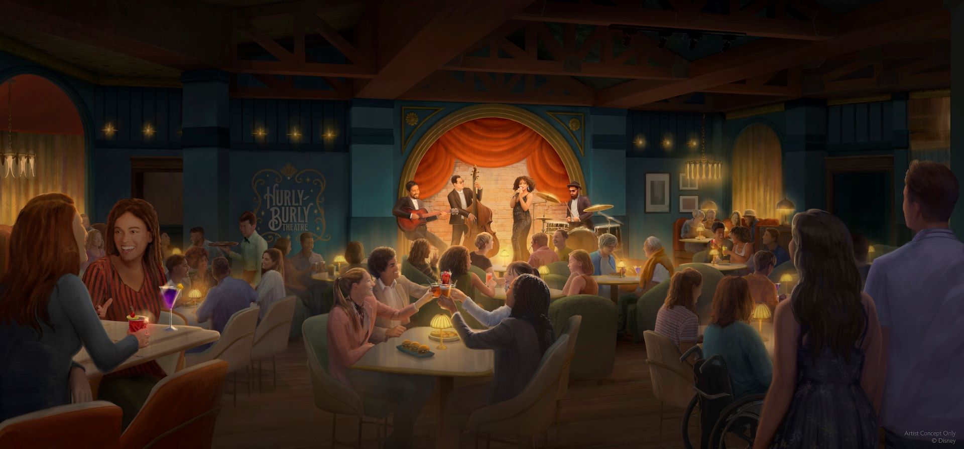 New Hurly-Burly Lounge, Basin Store, and More Coming to Disney’s BoardWalk in 2026