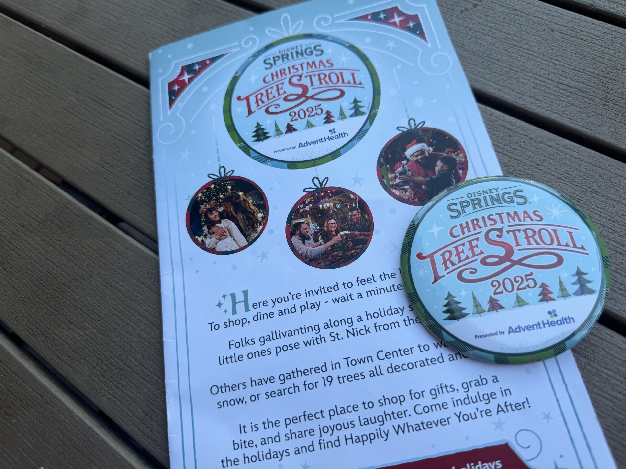 Disney Christmas Tree Stroll