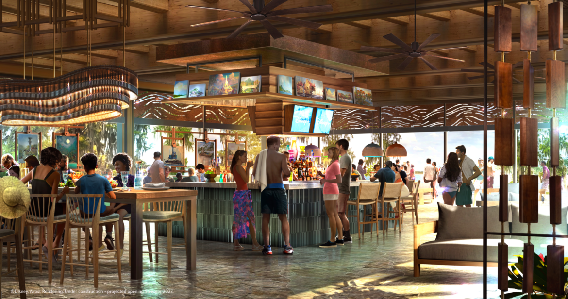 Paint Out Point Bar & Grill at Disney Lakeshore Lodge