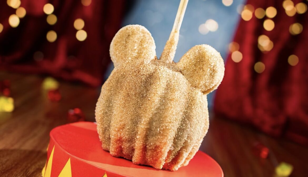 Mickey Churro Caramel Apple at Big Top Souvenirs