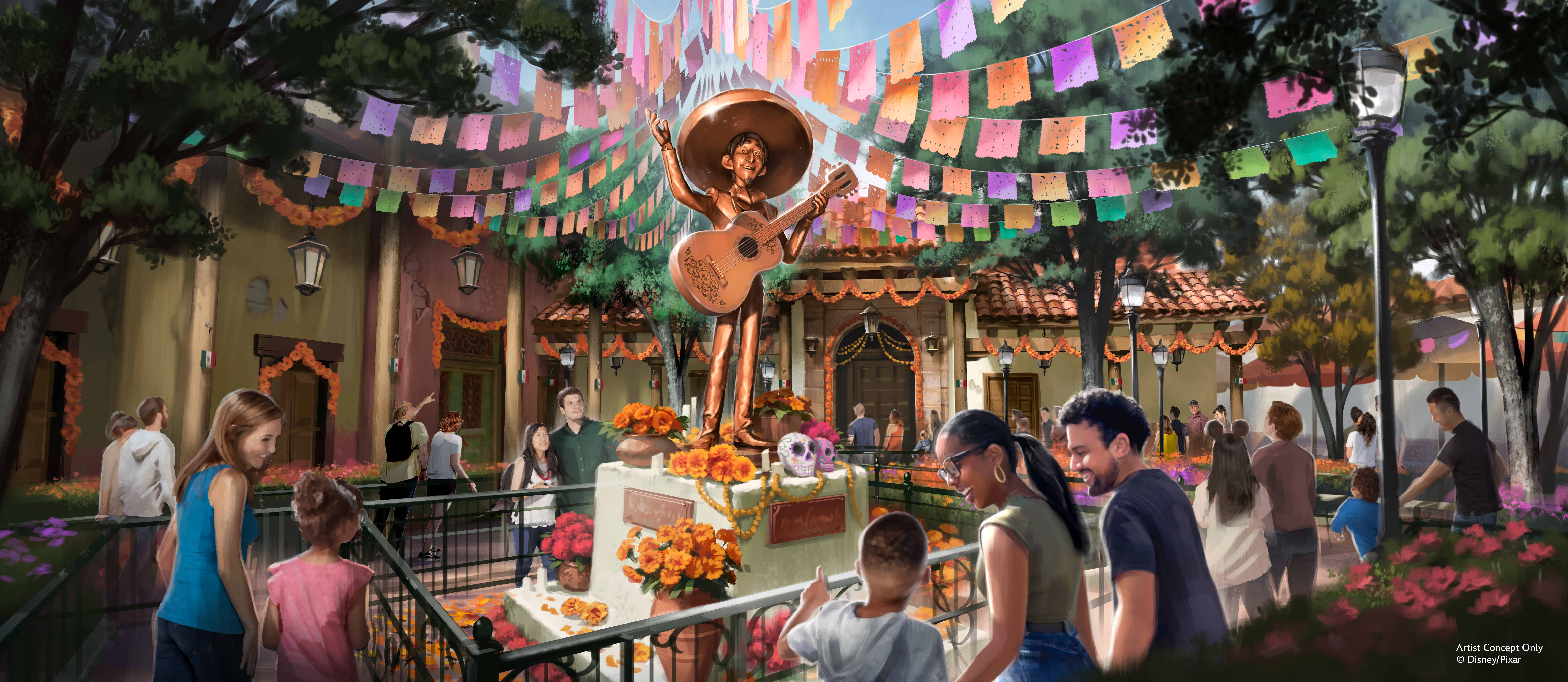 Coco Attraction Coming to at Disney California Adventure Park – Queue