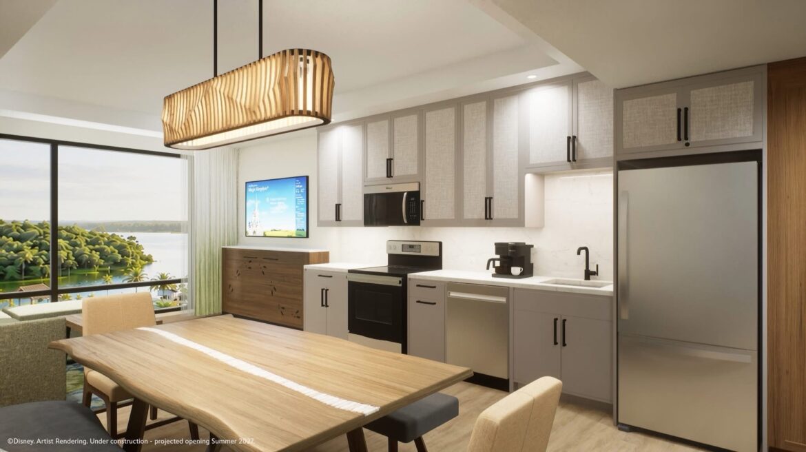 Disney's Lakeshore Lodge One-bedroom villa at Lakeshore Lodge - inspired by "Bambi" 