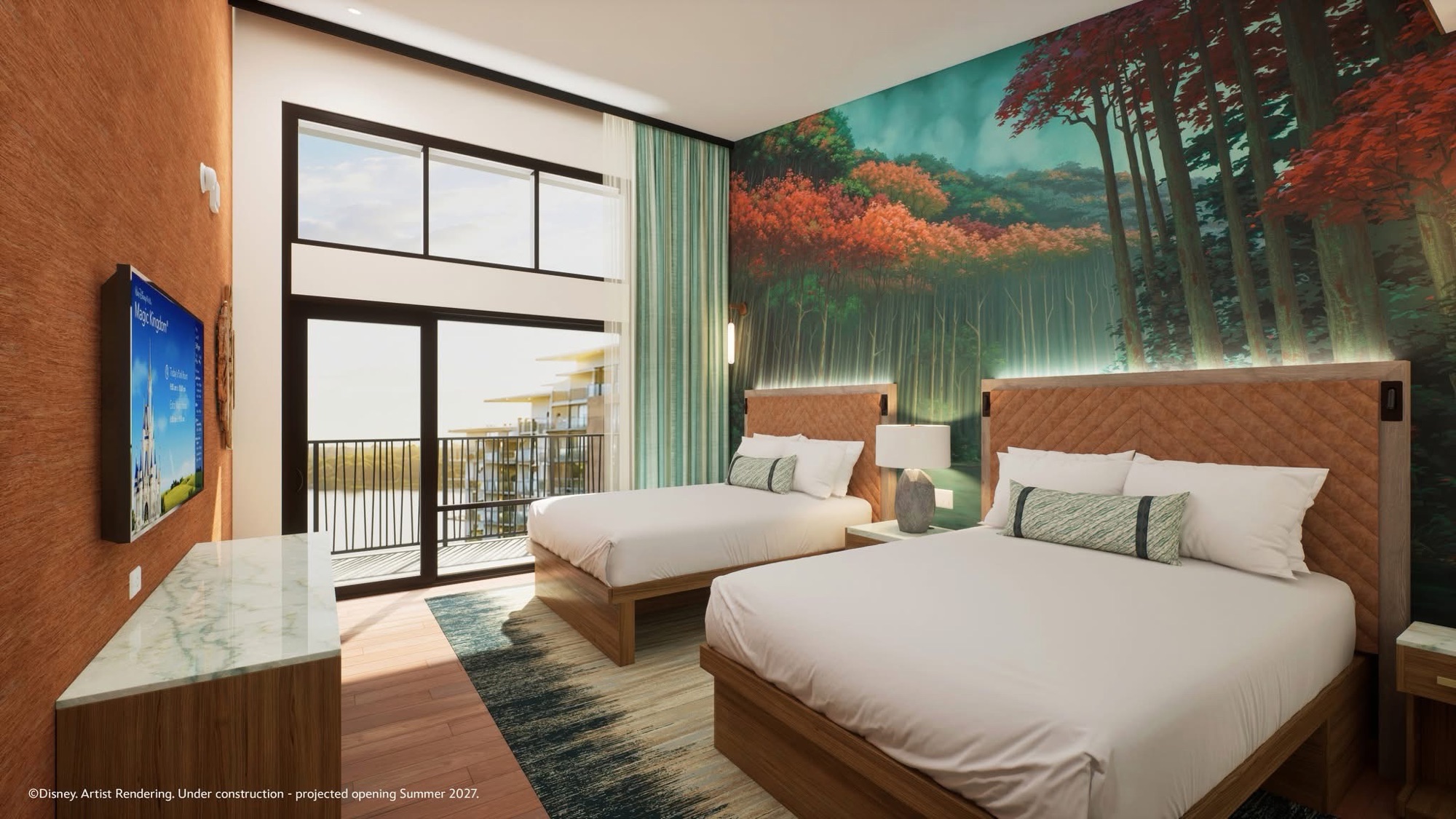 Disney's Lakeshore Lodge Hidden Willow Presidential Suite at Lakeshore Lodge - inspired by "Pocahontas" 