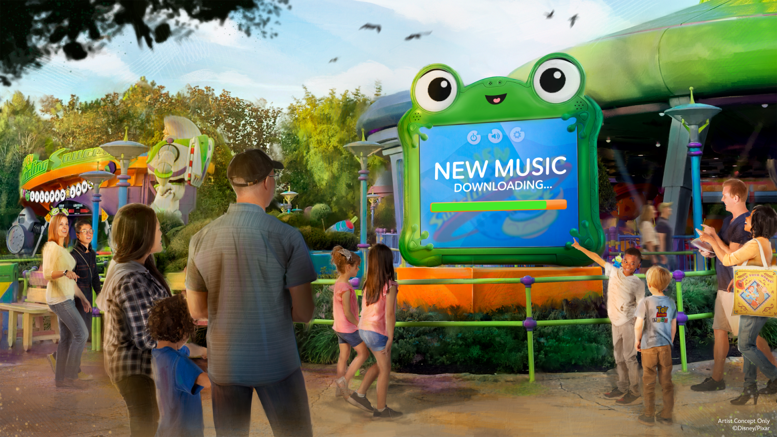 Alien Swirling Saucers Getting New “Lilypad’s Jams” Soundtrack at Disney’s Hollywood Studios