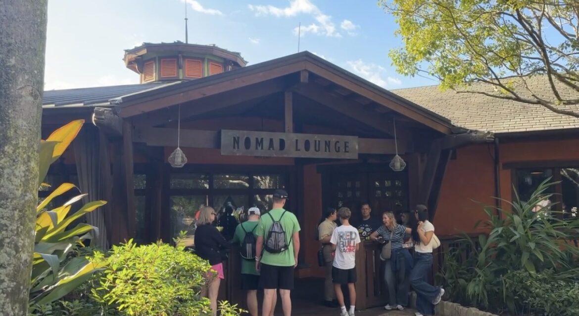 Nomad Lounge at Disney's Animal Kingdom, where reservations begin November 8, 2026